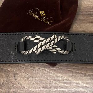 Patricia Nash Infinity Leather Cuff